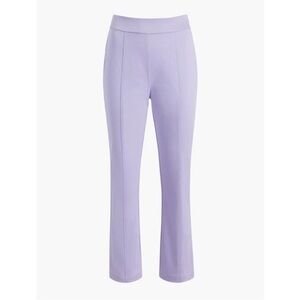 Hill House The Claire Pants Lavender Mid Rise Stretch Cotton Ankle Size Large